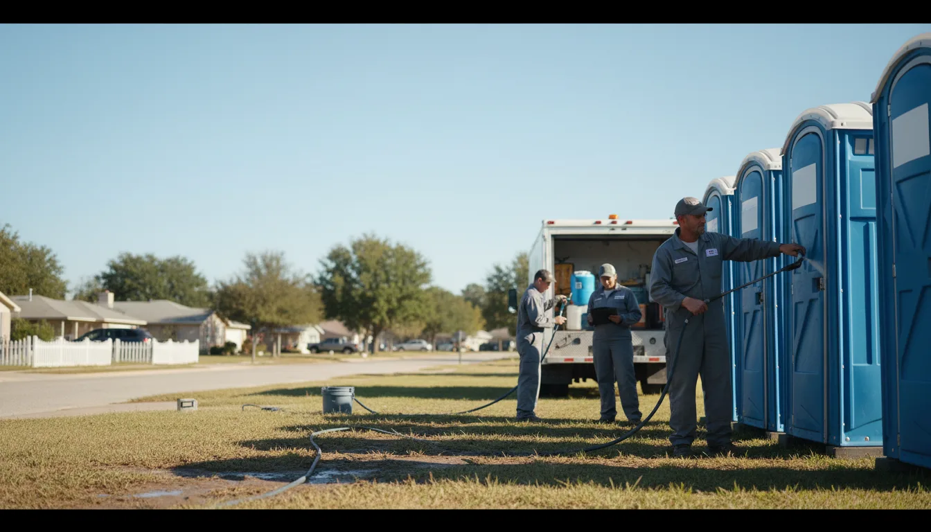 Long-Term Portable Toilet Rental in Eidson, TN near me